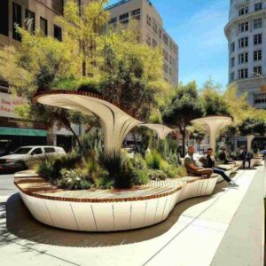 انواع مبلمان شهری و کاربرد های آن