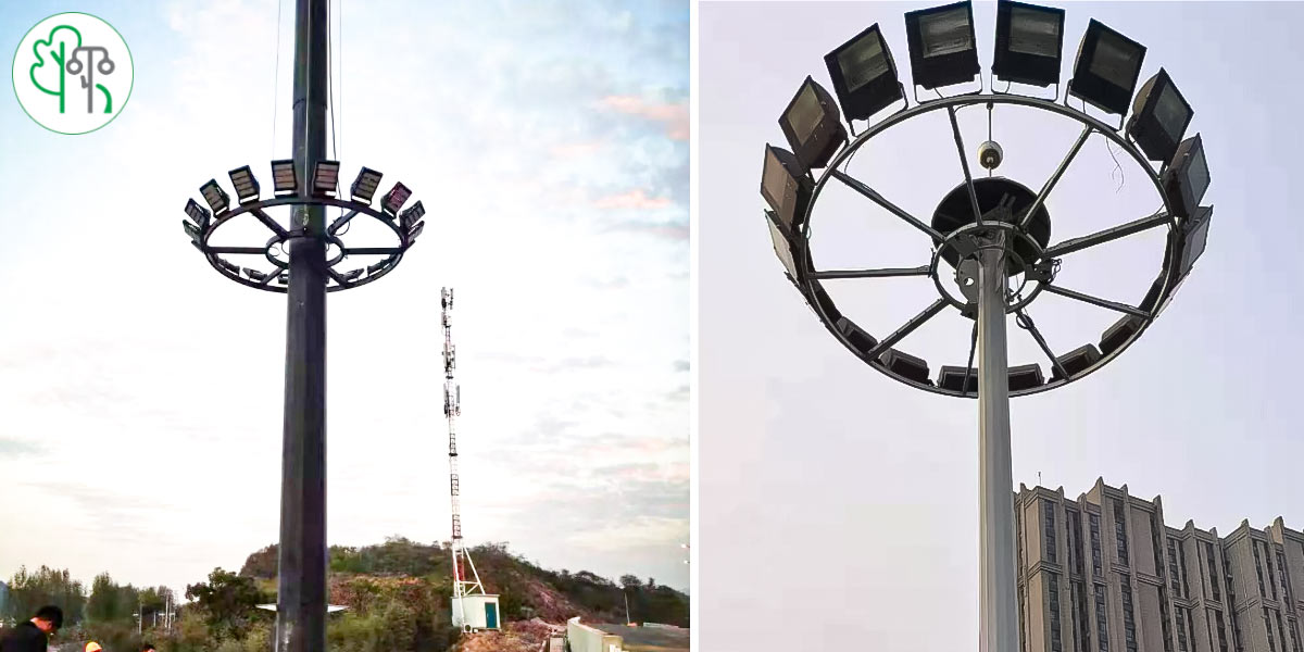 ویژگی‌ها و مشخصات فنی برج نوری ۹ متری