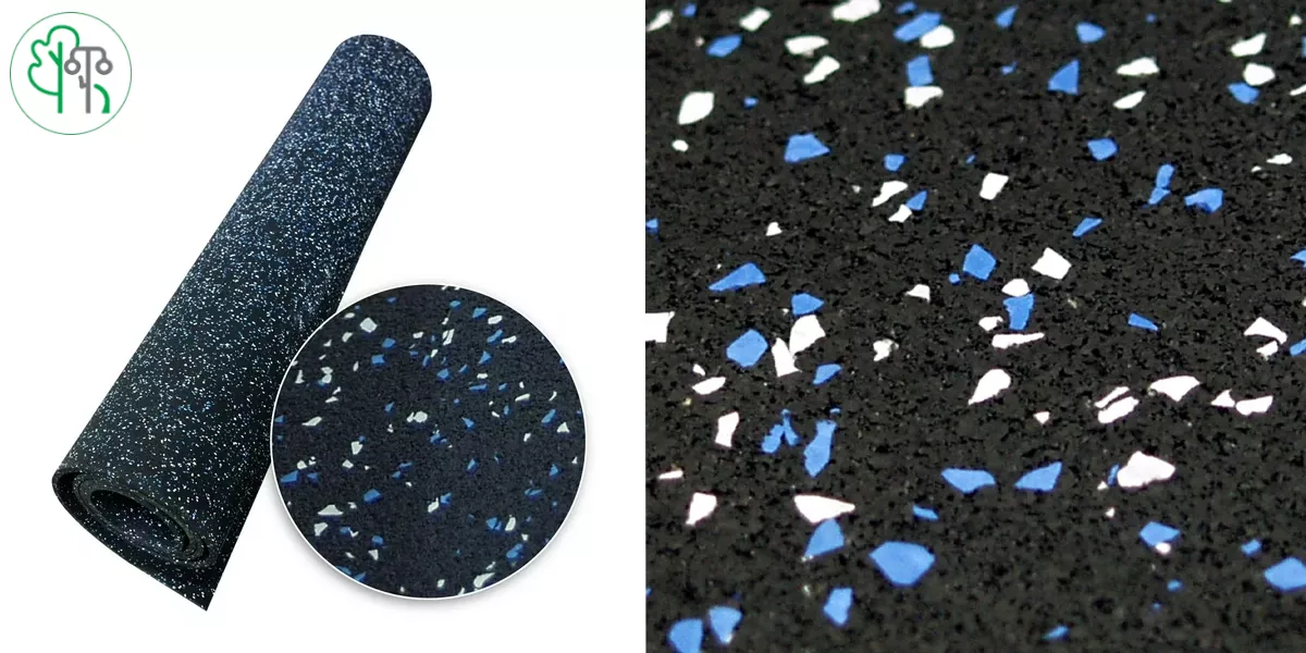 کفپوش گرانولی رولی EPDM به ضخامت 8 میل