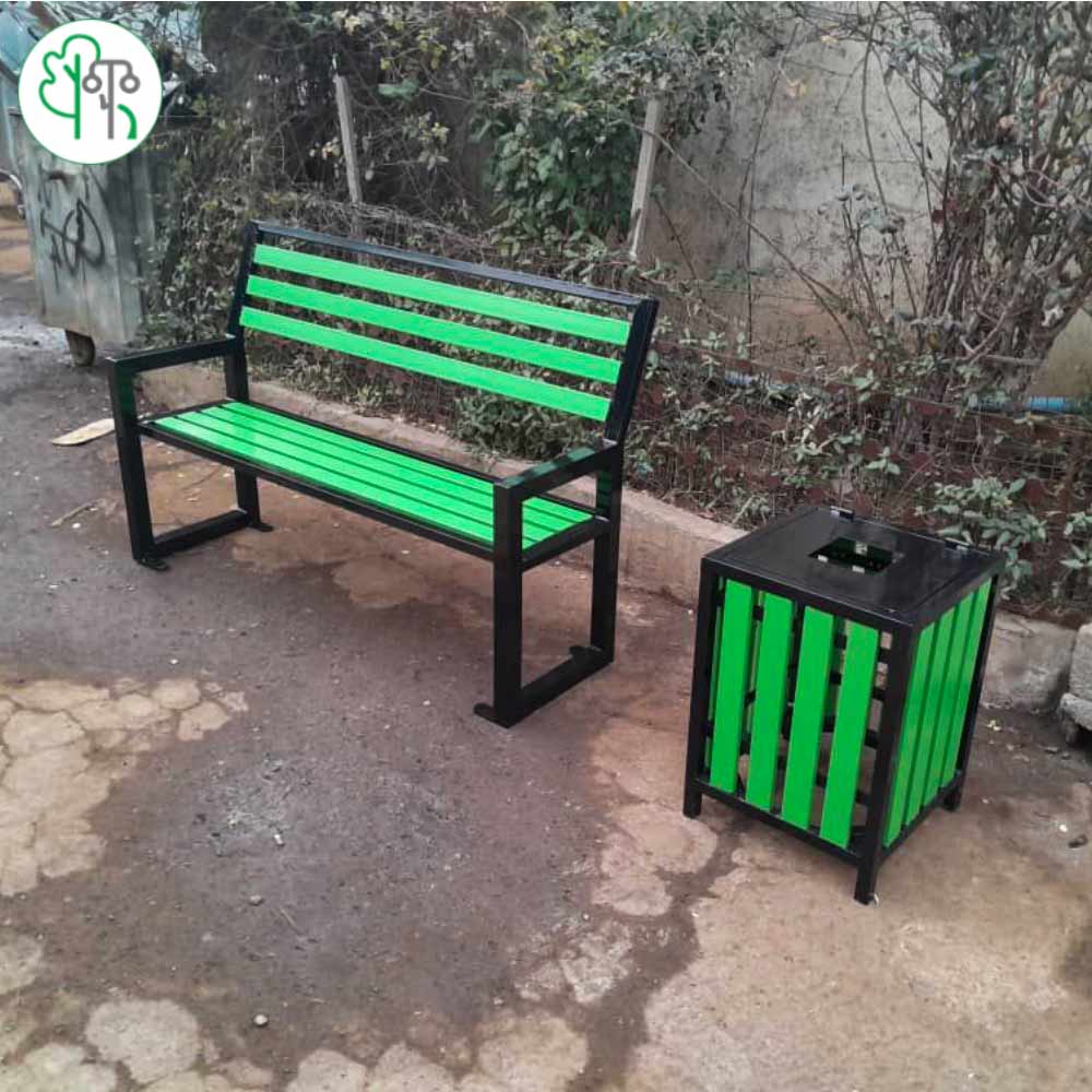 نیمکت-فلزی نیمکت فلزی کد 1007 - تصویر 1